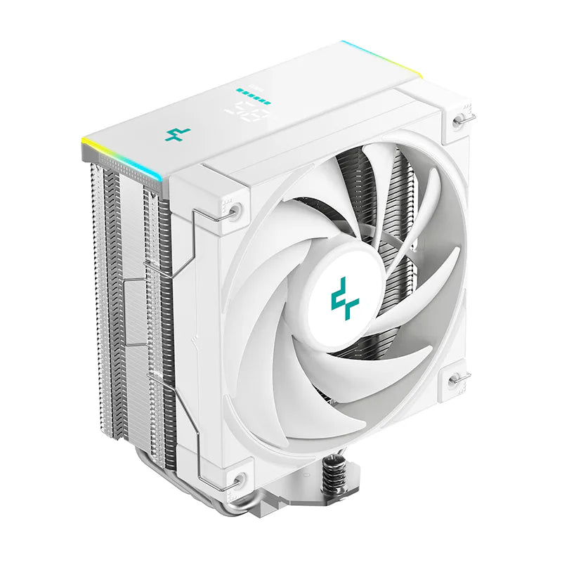 DeepCool AK400 DIGITAL SE White oq havo kuleri, displey bilan