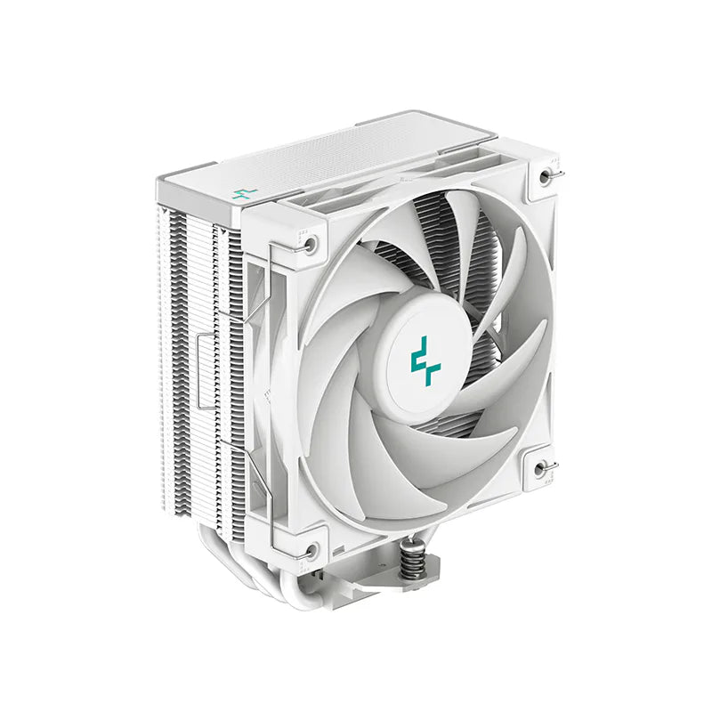 DeepCool AK400 White oq havo kuleri, 120mm kuler bilan