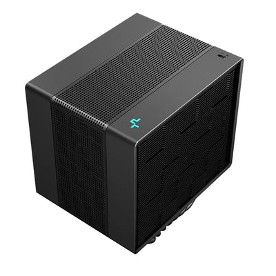 DeepCool ASSASSIN 4S qora bir minorali havo kuleri, 140mm kuler bilan