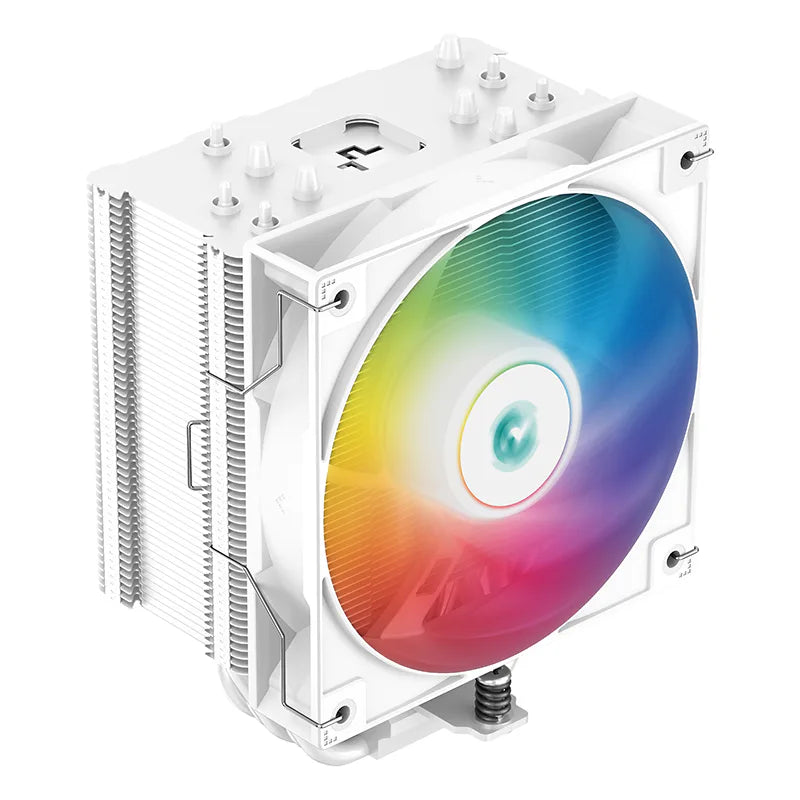 DeepCool AG500 White ARGB oq bir minorali havo kuleri