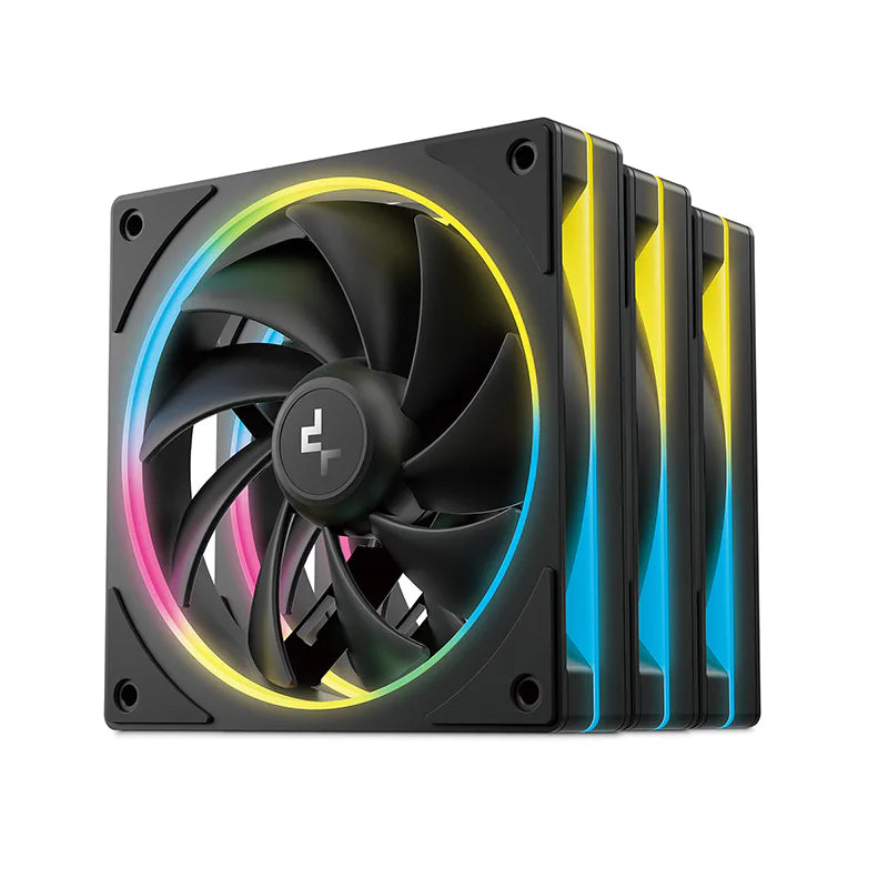 DeepCool FL12 SE 3IN1 uchta 120mm ARGB korpus kuleri to'plami