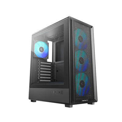 DeepCool CC550 4F ATX korpus, 4 ta ARGB kuler bilan