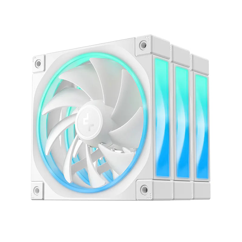 DeepCool FL12 WH 3IN1 uchta oq 120mm ARGB korpus kuleri