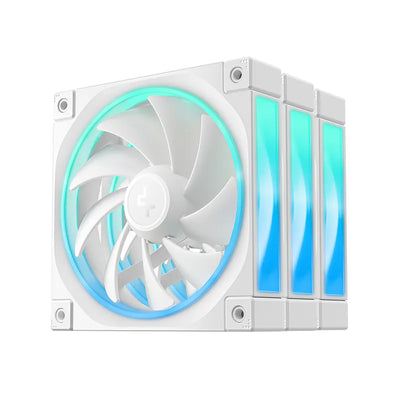 DeepCool FL12 WH 3IN1 uchta oq 120mm ARGB korpus kuleri