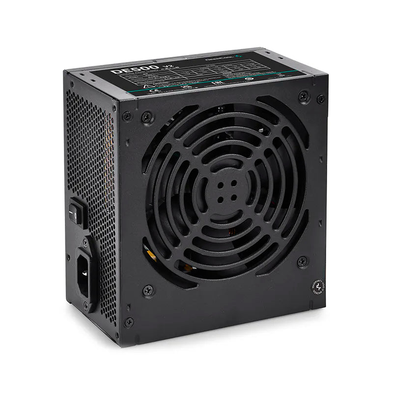DeepCool DE500 V2 350W ATX quvvat bloki, 120mm jim kuler