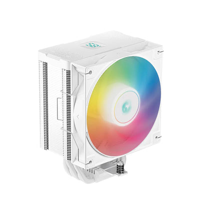 DeepCool AG500 DIGITAL White ARGB oq havo kuleri, raqamli displey bilan
