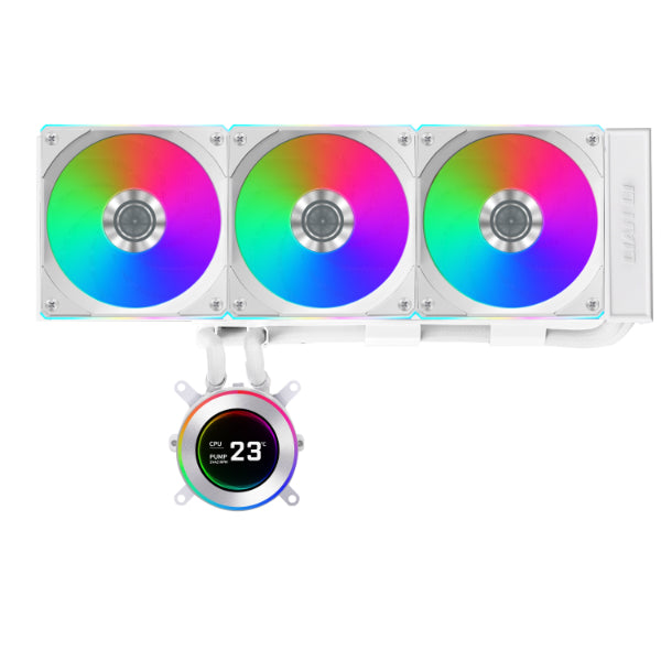 Lian Li HydroShift II LCD-C 360CL oq suvli kuler, 2.1 dyuymli LCD ekran