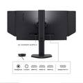 BenQ - 25" ZOWIE XL2566X+ Gaming Monitor, Fast TN, 1mc, 400Hz, FHD(1920x1080), HDMI, DP, HAS, DyAc™2, Black (9H.LMRLB.QBP)