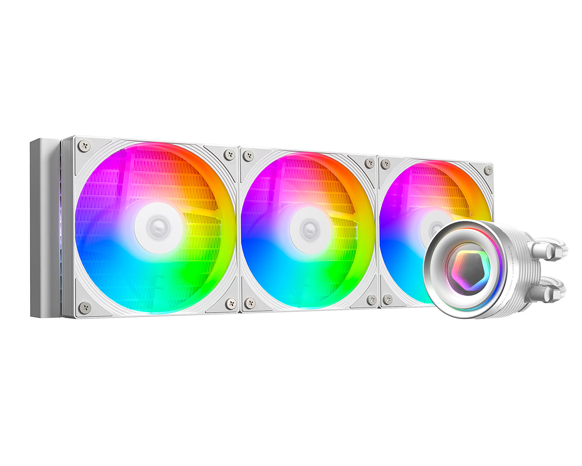 ID-COOLING FX360 INF White suvli sovutish tizimi