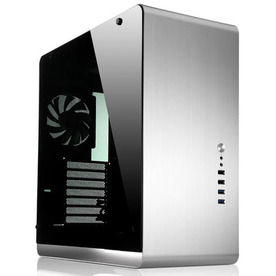 Jonsbo UMX4 kumush rangli alyuminiy ATX korpus