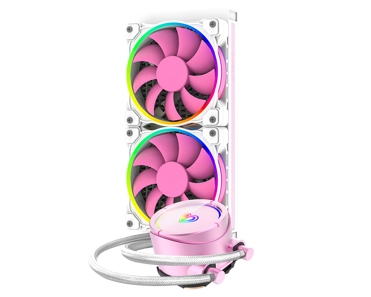 ID-COOLING PINKFLOW 240 V2 pushti suvli sovutish tizimi