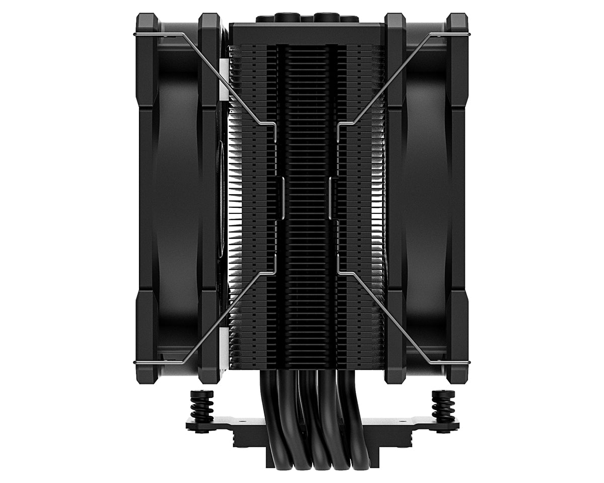 ID-COOLING SE-225-XT Black V2 yon ko'rinishi