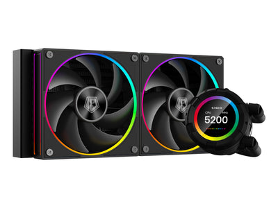 ID-COOLING SL240 LCD ekranli suvli sovutish tizimi