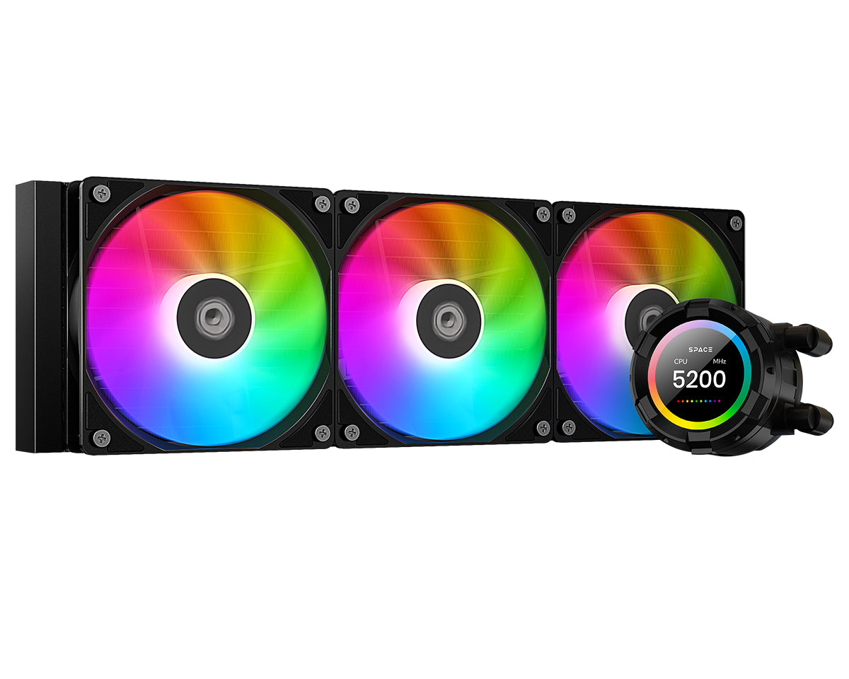 ID-COOLING SL360 XE LCD ekranli suvli sovutish tizimi