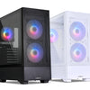 Lian Li LANCOOL 205 MESH White ATX korpus, 3 ta ARGB kuler