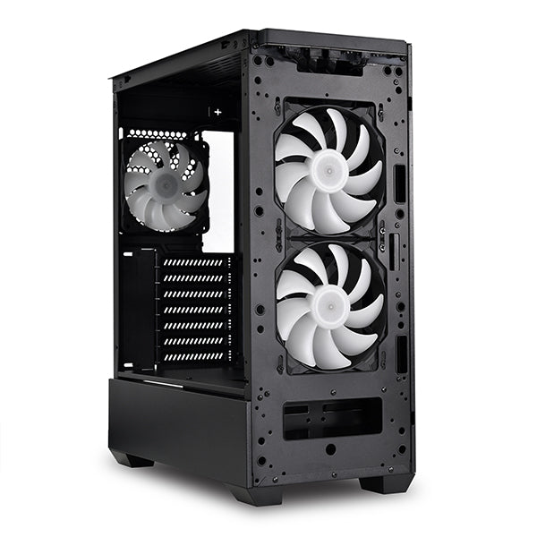 Lian Li LANCOOL 205 MESH White ATX korpus, 3 ta ARGB kuler