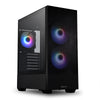 Lian Li LANCOOL 205 MESH Black ATX korpus, 3 ta ARGB kuler