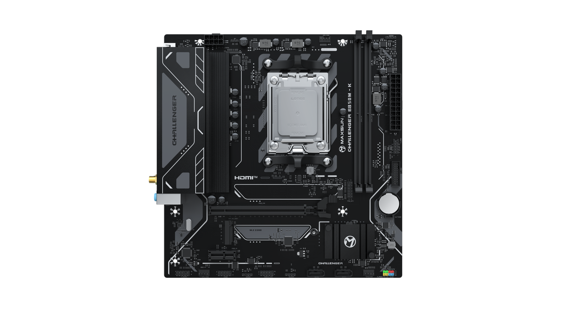 Maxsun Challenger B850M-K WIFI DDR5 ona plata, AM5, Wi-Fi 6, Micro-ATX