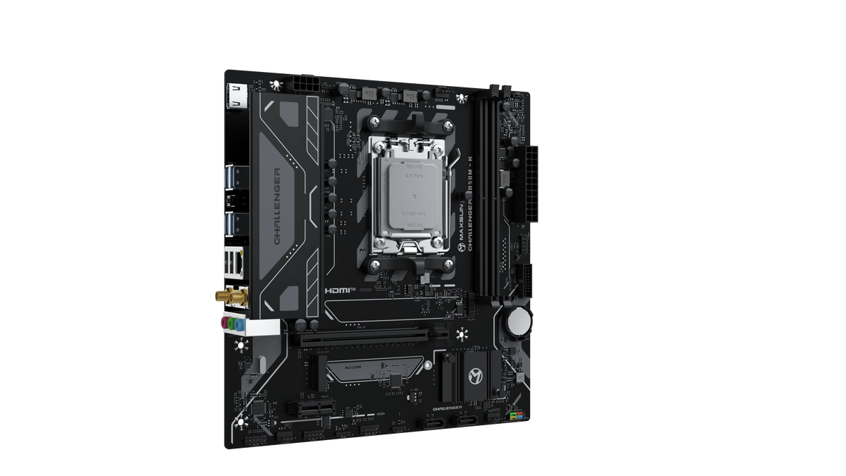 Maxsun Challenger B850M-K WIFI DDR5 ona plata, AM5, Wi-Fi 6, Micro-ATX