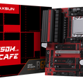 Maxsun B650M I-CAFE DDR5 ona plata, AM5, PCIe 5.0, Micro-ATX