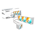 Gigabyte GAMING 360 ICE 360mm ARGB suvli kuler, oq (LGA1851/AM5)