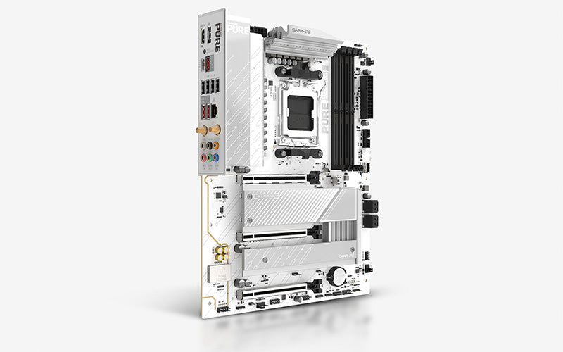 Sapphire PURE B850A WIFI7 DDR5 ona plata, AM5, Wi-Fi 7, ATX
