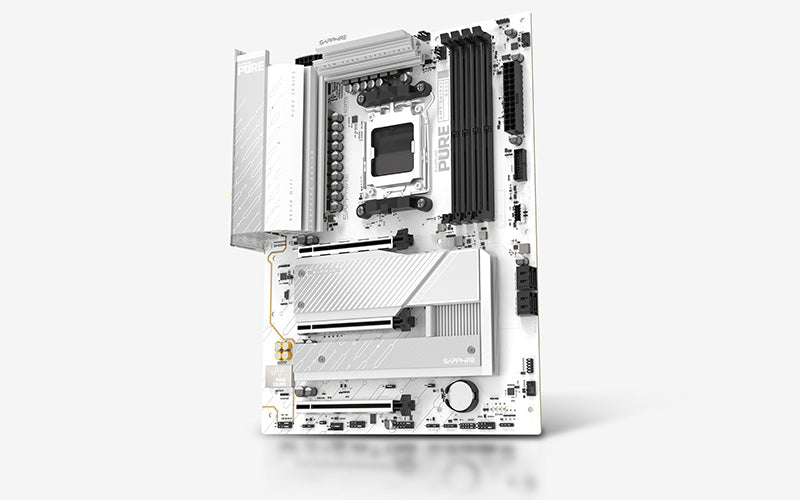 Sapphire PURE B850A WIFI7 DDR5 ona plata, AM5, Wi-Fi 7, ATX