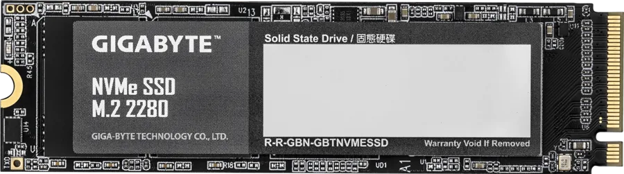 Gigabyte NVMe SSD 512GB ikkinchi ko'rinish