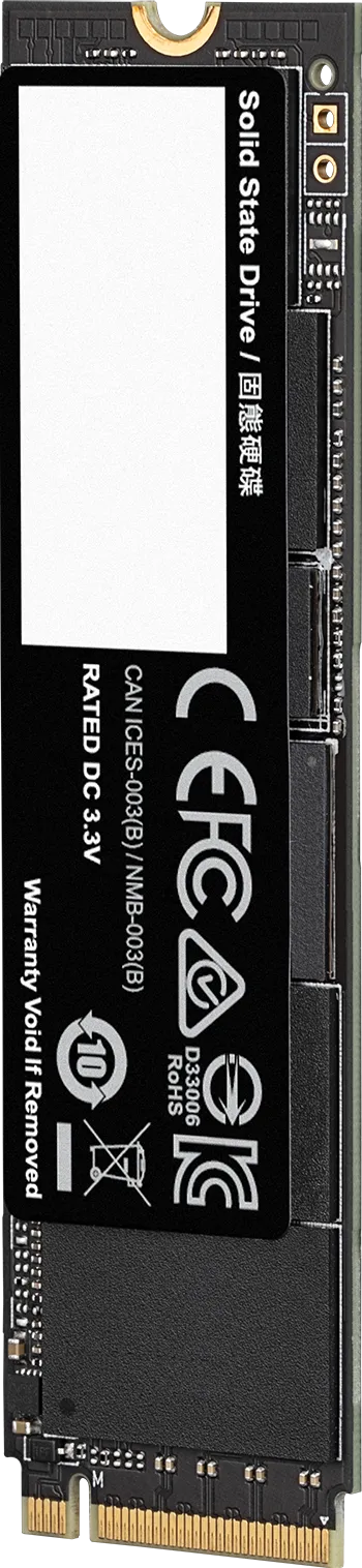 Gigabyte AORUS Gen4 7300 SSD 2TB ikkinchi ko'rinish