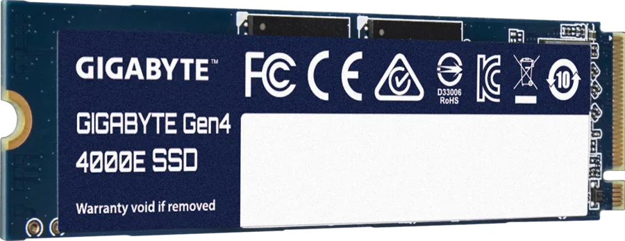 Gigabyte Gen4 4000E SSD 500GB ikkinchi ko'rinish