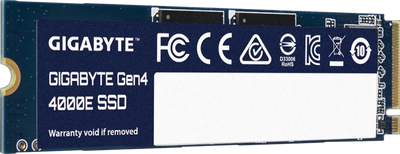 Gigabyte Gen4 4000E SSD 500GB ikkinchi ko'rinish