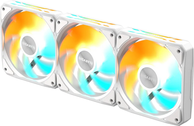 Gigabyte EZ CHAIN FAN 120 ICE oq ARGB korpus kuleri to'plami