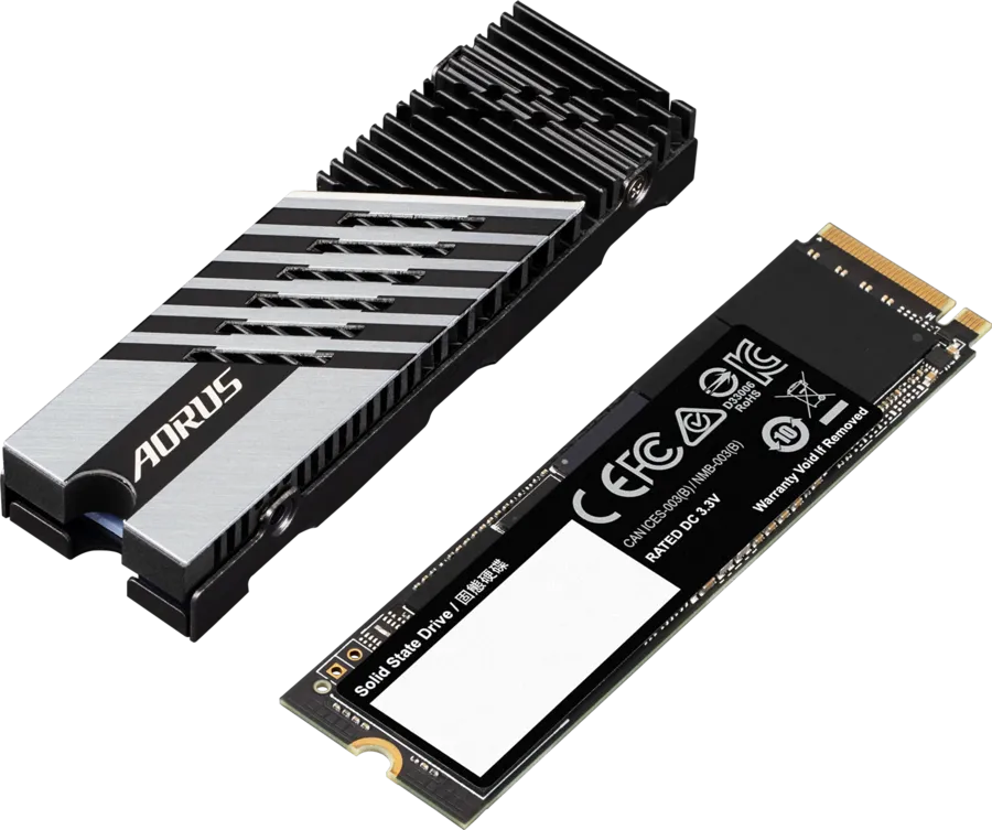 Gigabyte AORUS Gen4 7300 SSD 2TB