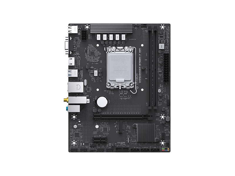 Maxsun Challenger B760M-F WIFI DDR4 ona plata, LGA1700, Wi-Fi, Micro-ATX