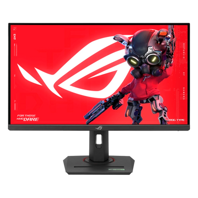 ASUS - 27" ROG Strix XG27ACG Gaming Monitor, QHD (2560x1440), 180Hz, 1ms, Fast IPS, USB Type-C, G-Sync, HDR, Aura Sync, Black (90LM0A70-B01370)