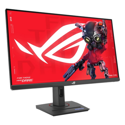 ASUS - 27" ROG Strix XG27ACG Gaming Monitor, QHD (2560x1440), 180Hz, 1ms, Fast IPS, USB Type-C, G-Sync, HDR, Aura Sync, Black (90LM0A70-B01370)