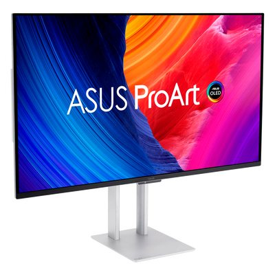 ASUS - 32" PA32UCDM ProArt OLED Monitor, IPS, 0.1mc, 240Hz, UHD (3840x2160) 4K, HDMI, DisplayPort, Type-C, HDR, Black (90LM03HE-B01K70)