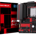 Maxsun B760M I-CAFE DDR5 ona plata, LGA1700, 3 ta M.2, PCIe 5.0, Micro-ATX