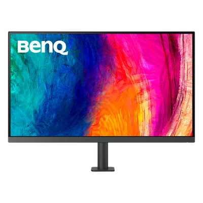 BenQ - 32" DesignVue PD3205UA 4K Monitor, IPS, 60Hz, 5mc, UHD(3840x2160), HDMI, Type C, Audio, Pivot, Ergo Stand, Black, Monitor for Mac (9H.LKGLA.TPP)