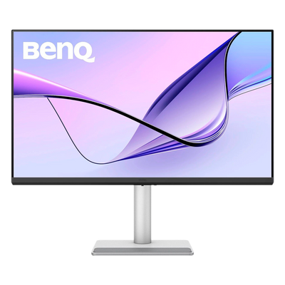 BenQ - 32" MA320U 4K Monitor, IPS, 60Hz, 5mc, UHD(3840x2160), HDMI, Type C, Audio, Pivot, Black, Monitor for Mac (9H.LMXLB.QBP)