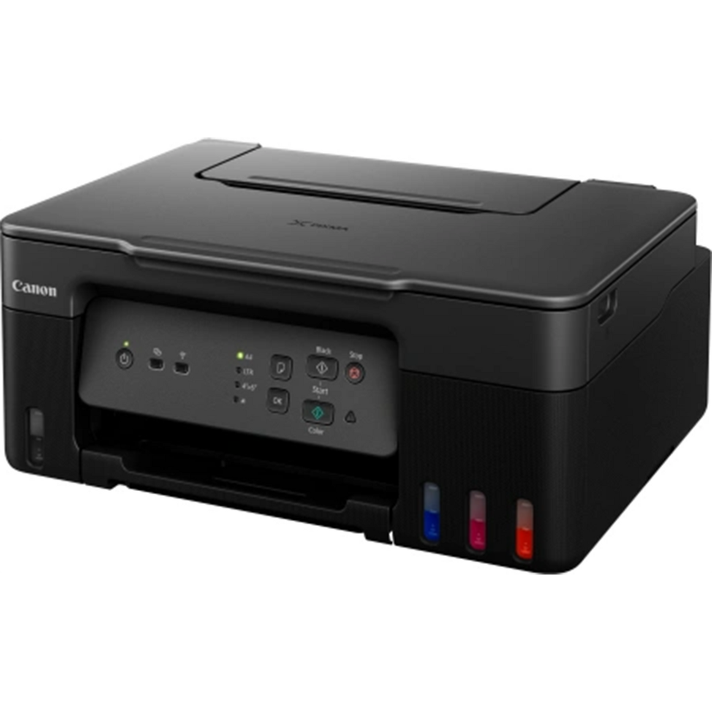 Canon PIXMA G3430 A4 rangli siyohli MFU — yon tomondan