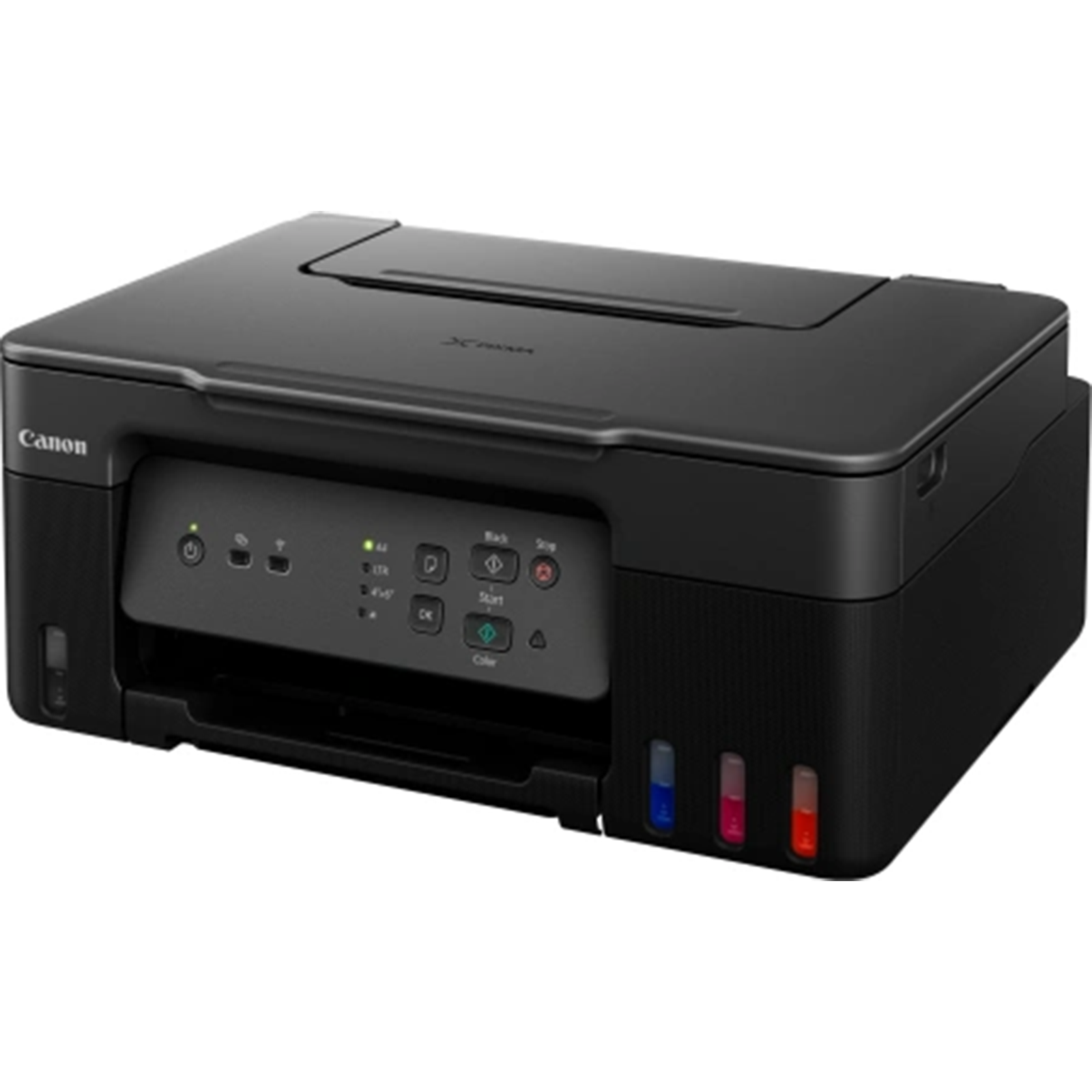 Canon PIXMA G3430 A4 rangli siyohli MFU — yon tomondan