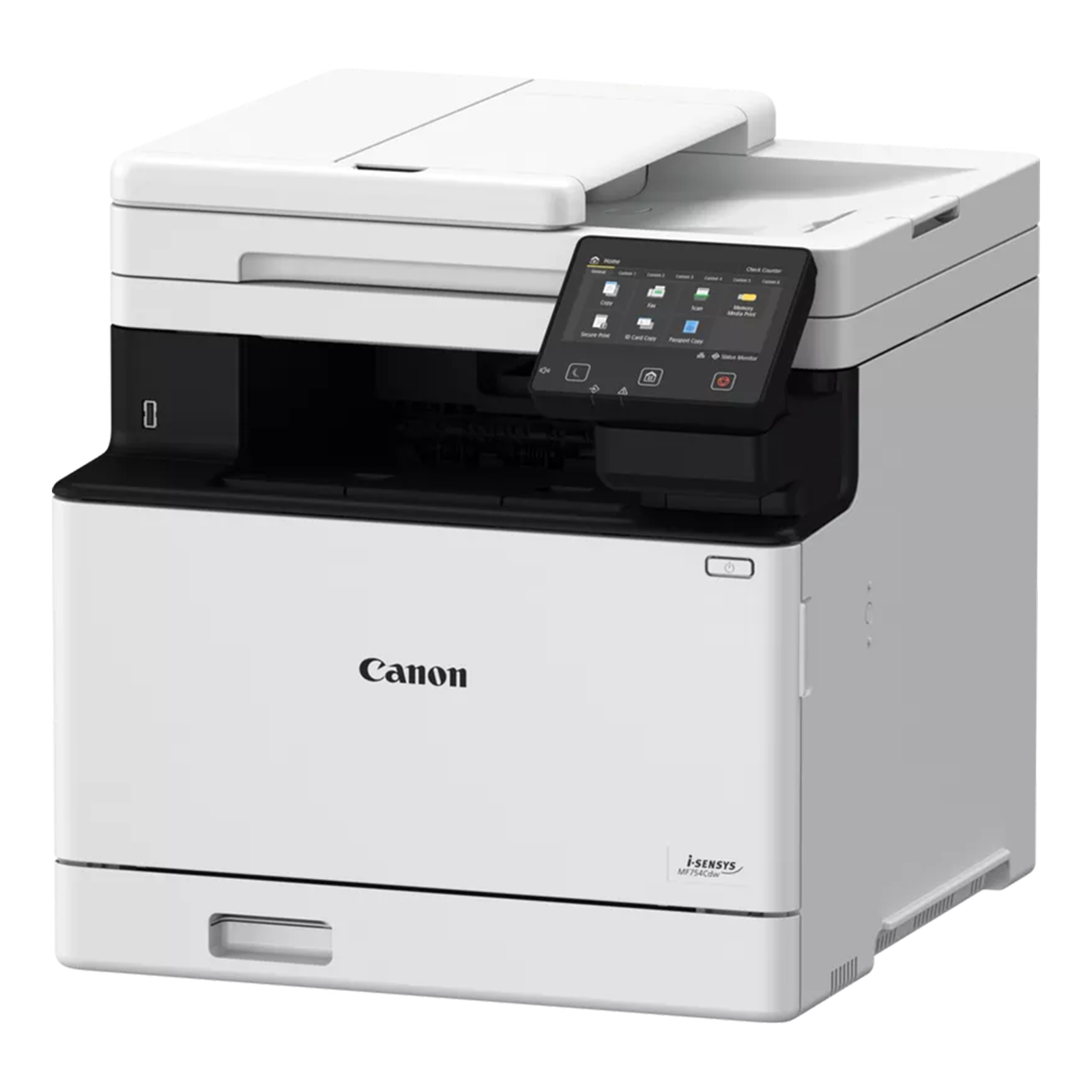 Canon i-SENSYS MF754Cdw A4 rangli lazerli MFU — yon tomondan