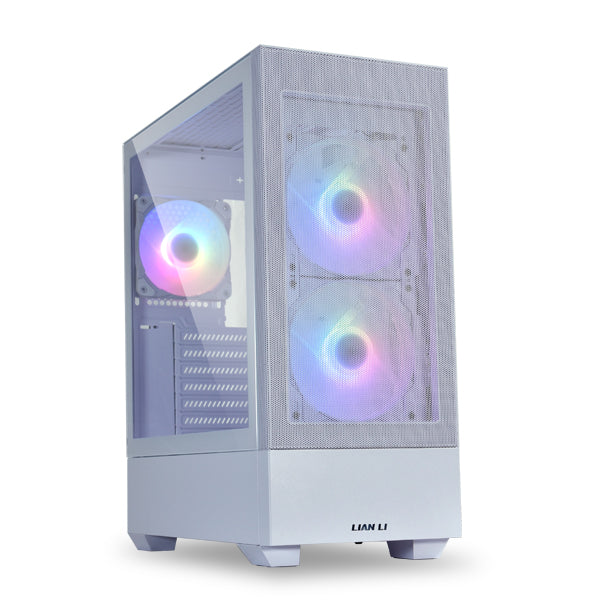 Lian Li LANCOOL 205 MESH White ATX korpus, 3 ta ARGB kuler