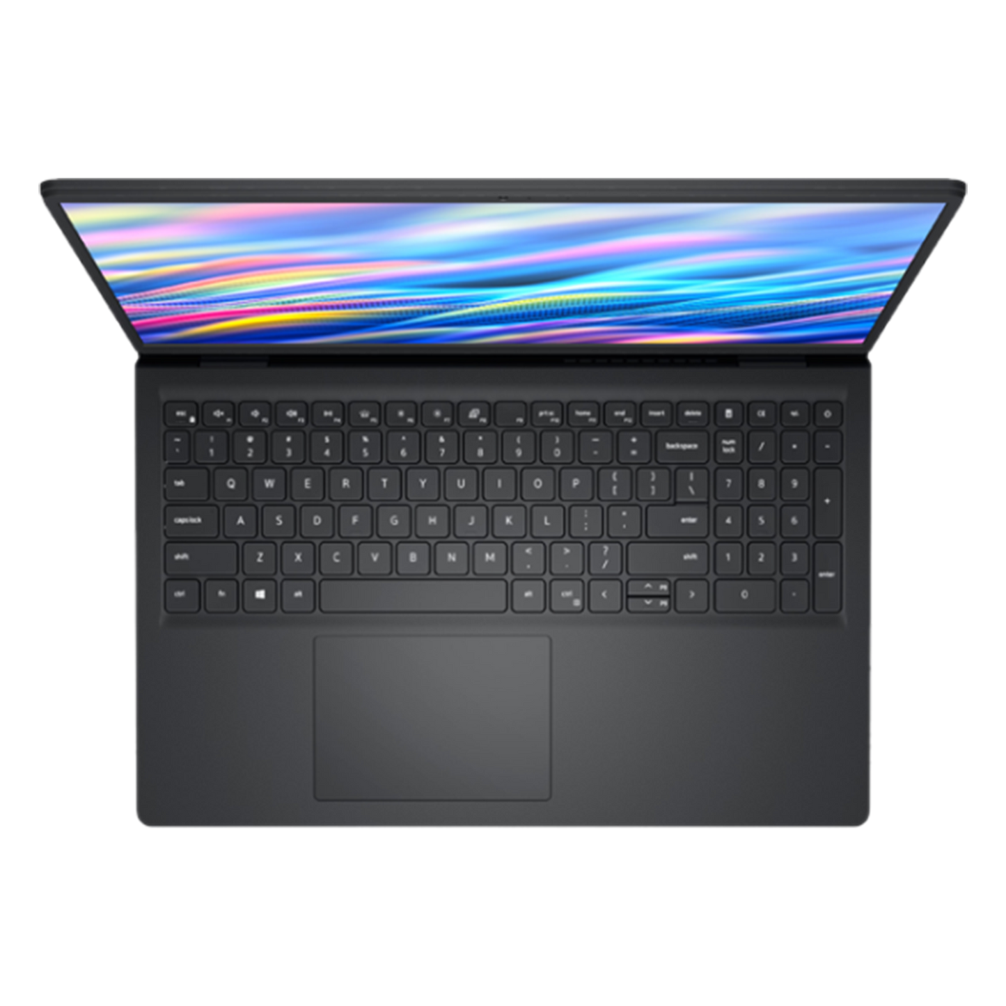 Dell 15 DC15250 15.6-inch Full HD laptop in black color with Windows 11 operating system