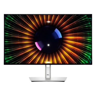 Dell - 24" U2424H UltraSharp Monitor, IPS, 120Hz, FHD(1920x1080), HDMI, DP, Type-C, USB Hub, Audio, Height-Adjustable Stand, Silver