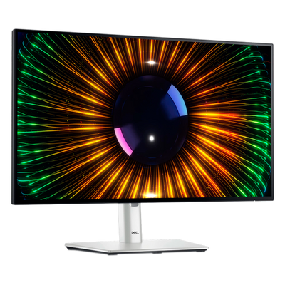 Dell - 24" U2424H UltraSharp Monitor, IPS, 120Hz, FHD(1920x1080), HDMI, DP, Type-C, USB Hub, Audio, Height-Adjustable Stand, Silver