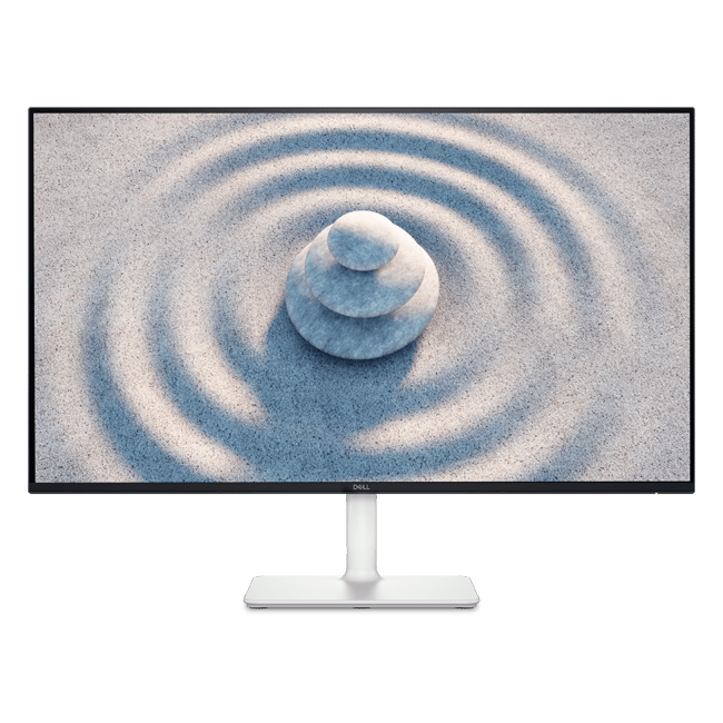 Dell - 27" S2725DS Monitor, IPS, 100Hz, 8mc, QHD (2560x1440), HDMI, DP, Audio, Pivot, White