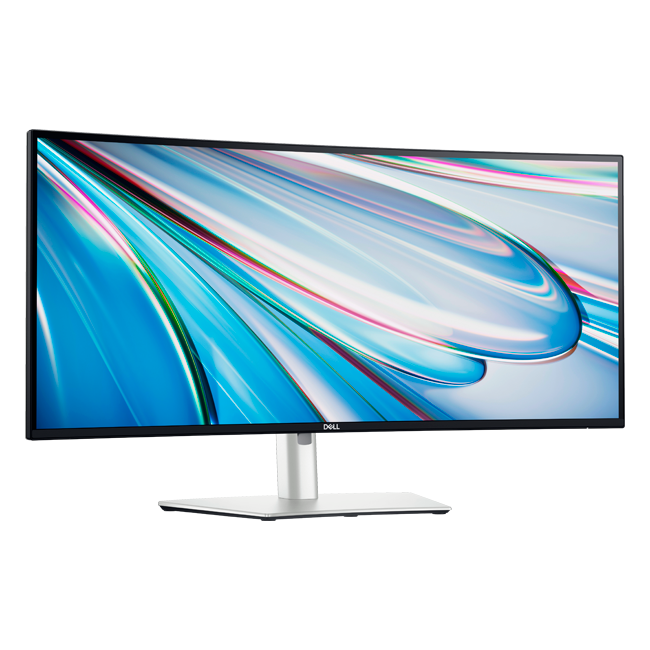 Dell - 34" U3425WE UltraSharp Curved Hub Monitor, IPS, 120Hz, WQHD (3440x1440), Thunderbolt™ , Black