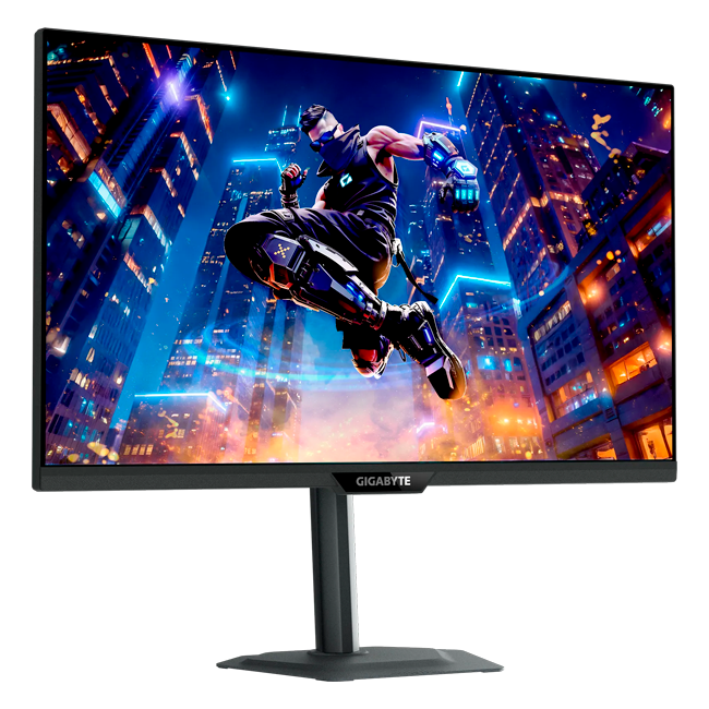Gigabyte - 27" M27Q2 EK Gaming Monitor, IPS, 200hz, 1mc, QHD (2560х 440), HDMI, DisplayPort, Type-C, USB, Black